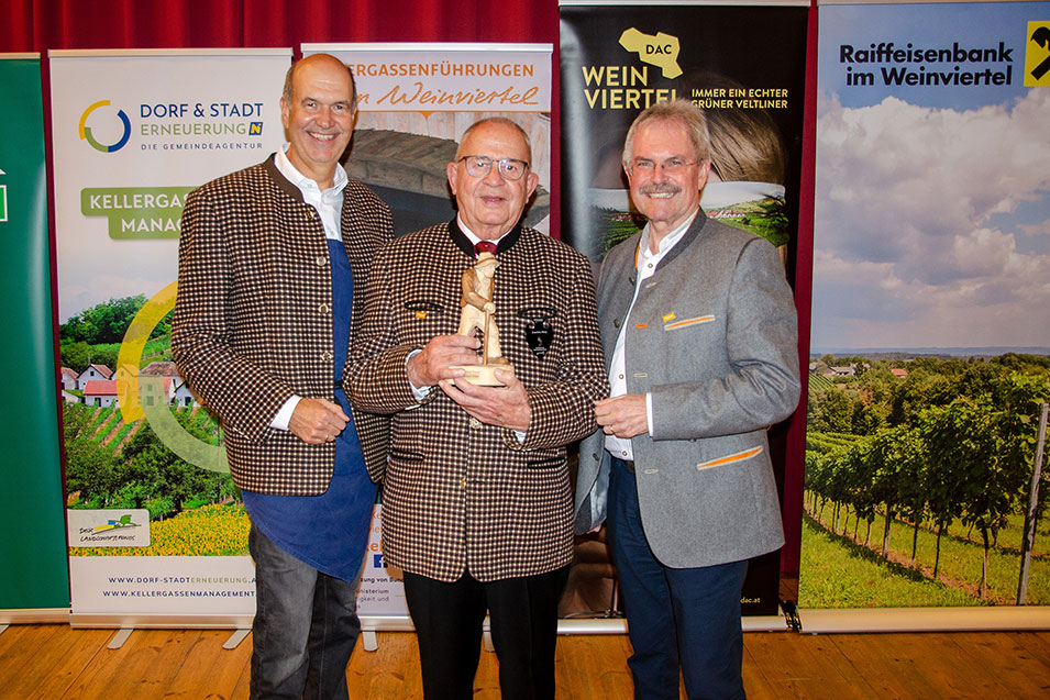 Michael Staribacher - DORN, Joachim Maly - Köllamaunn 2024, Karl Wilfing - Landtagspräsident NÖ